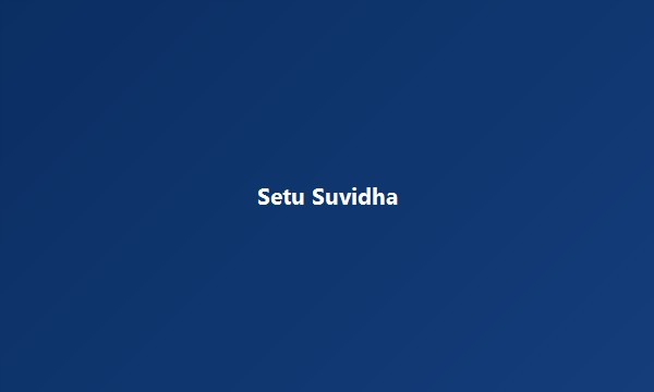 Setu Suvidha Center